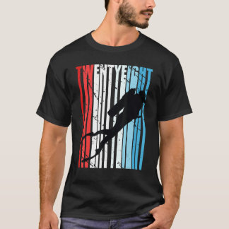 Damen Tauchen 28. Geburtstag Tiefseetaucher 2 T-Shirt