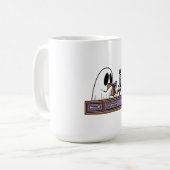 Damen-Tee-Shirts, Männer-Shirts, Mama-Geist-T - Sh Kaffeetasse (Vorderseite Links)