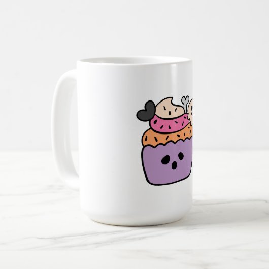 Damen Tee Shirts, Männer Shirts, Mama Geist T - Sh Kaffeetasse (Vorderseite Links)