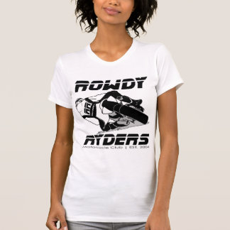 Damen-Trägershirt im weißen/schwarzen Logo T-Shirt