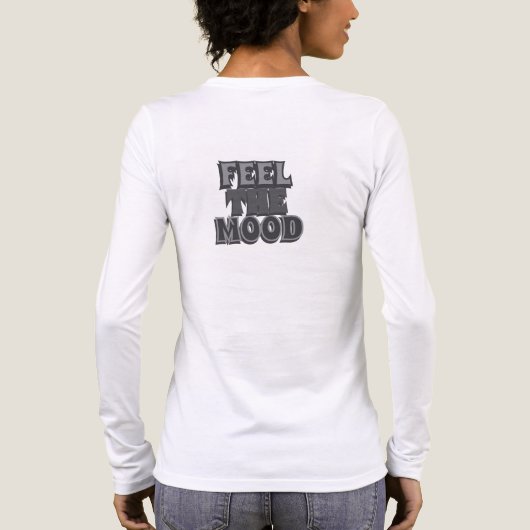 Damen Tri-Blend Shirt (Rückseite)