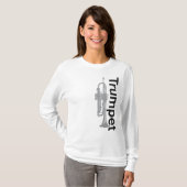 Damen-Trompete Hoody (angepasst) (Vorne ganz)