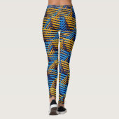 Damen-Übungs-Leggings Leggings (Rückseite)