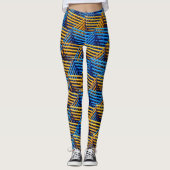 Damen-Übungs-Leggings Leggings (Vorderseite)