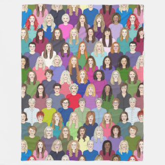 Damen und Herren Fleecedecke