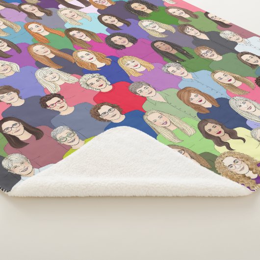 Damen und Herren Sherpadecke (3/4)