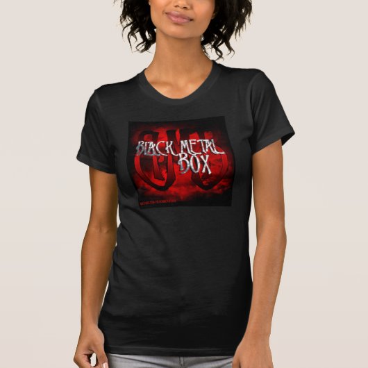 Damen V-Hals BMB T T-Shirt (Vorderseite)