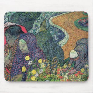 Damen Vincent van Goghs von Arles, 1888 Mousepad