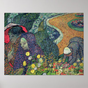 Damen Vincent van Goghs   von Arles, 1888 Poster