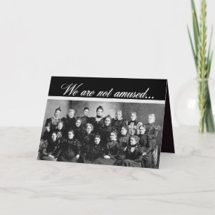 Damen-Vintage-Gruppe Alles Gute zum Geburtstag Karte