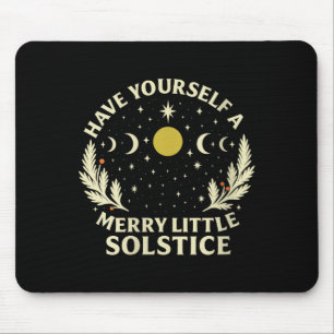 Damen Vintage Haben Sie Sich Ein Frohes Kleines-So Mousepad