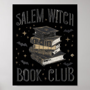 Damen Vintage Salem Buchclub Schwarze Katze Buchli Poster