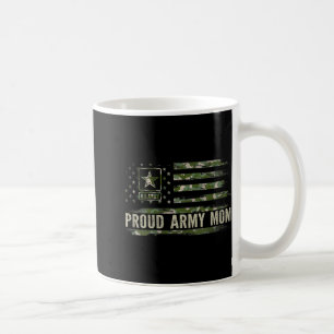 Damen Vintage Stolz Army Mama Camo Amerikanische F Kaffeetasse