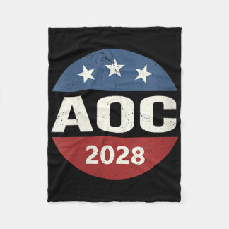 Damen Vintage-Wahl Alexandria Ocasio-Cortez Präsid Fleecedecke
