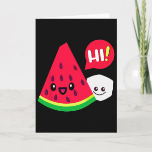 Damen Wassermelone Zucker Hi Lustiger Spruch Hi So Karte