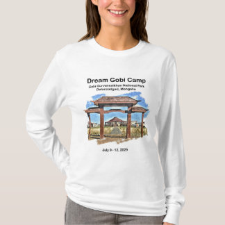 Damen Weiß Langarm T-Shirt