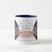 Damen-Weltherrschafts-Gesellschafts-Tasse Tasse (Zentrum)