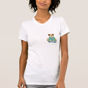 Damen-zierliches T-Shirt