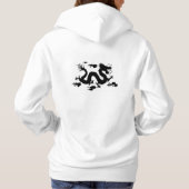 DamenBasic Hooded Sweatshirt W/ BLACK DRAGON (Rückseite)