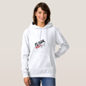 Damenbasisches Hooded SweatshirtT-Shirt Hoodie (Vorne ganz)