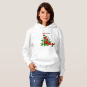 Damenbasisches Sweatshirt - Elegante Rose Ame (Vorne ganz)
