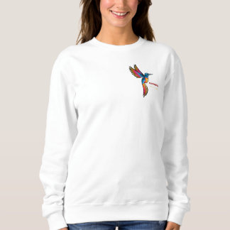 Damenbasisches T-Shirt/Kolibri Sweatshirt