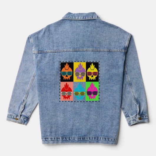 Damendenimjacke Jeansjacke (Rückseite)