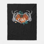 Damenit's Fall Y’all Pumpkin Gnome Autumn Tree He Fleecedecke (Vorderseite)