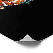 Damenit's Fall Y’all Pumpkin Gnome Autumn Tree He Poster (Ecke)