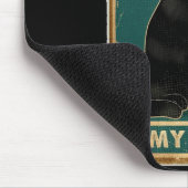 Damenkatze Hintern Servietten Mode Mousepad (Ecke)