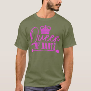 Damenkönigin von dunklen, sonnigen Darts Player Gi T-Shirt