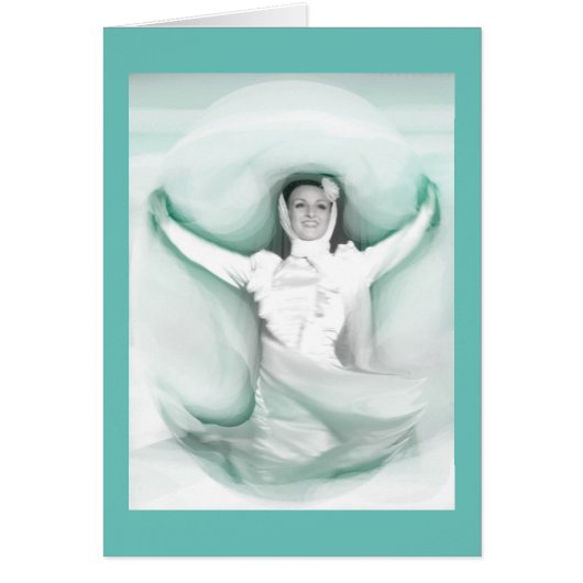 Damenkunstkarte (Vorne)