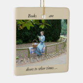 Damenlesung Keramikornament (Rechts)
