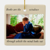 Damenlesung Keramikornament (Rückseite)