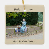 Damenlesung Keramikornament (Vorderseite)