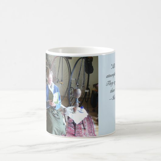 Damenlesung, viktorianisches Zitat Kaffeetasse (Mittel)