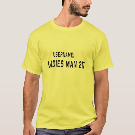 Damenmann T-Shirt (Vorderseite)