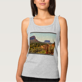 Damenoberseite - Landschaft von Sedona Tank Top