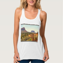 Damenoberseite - Landschaft von Sedona