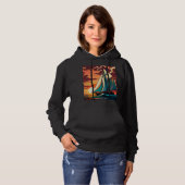 Damenpullover mit Kapuze Hoodie (Vorne ganz)