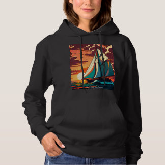 Damenpullover mit Kapuze Hoodie