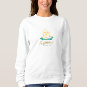 Damenpullover mit weiblichem Logo Sweatshirt