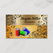 Damenschneiderin Visitenkarte (Vorderseite)