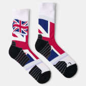 Damensocken mit Union Jack Socken (Rechts)
