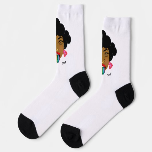 Damensocken Socken (Linkes Detail)