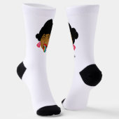 Damensocken Socken (Gewinkelt)