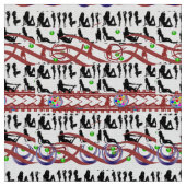 Damentanzgewebe Stoff (Nahaufnahme)