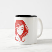 DAMENTASSE ZWEIFARBIGE TASSE (VorderseiteRechts)