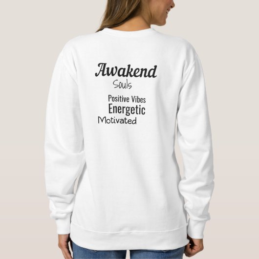 Dames Granny Friends basic sweater Sweatshirt (Rückseite)
