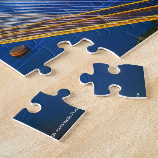 Dames Point Bridge Jacksonville Florida. Puzzle (Seite)